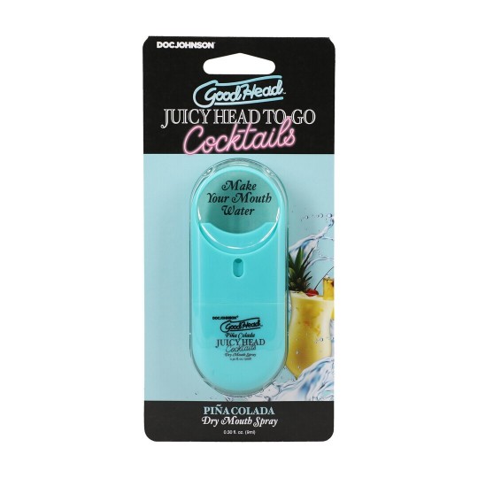 JUICY HEAD - COCKTAILS - DRY MOUTH SPRAY TO-GO - PINA COLADA - 0.3 FL OZ / 9 ML