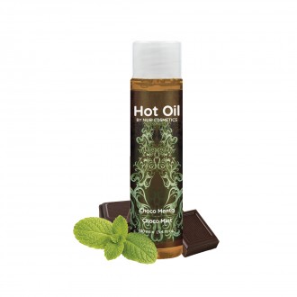 MASSAGEÖL MIT WÄRMENDER WIRKUNG – SCHOKOLADE UND MINZE  HOT OIL NUEI 100ML