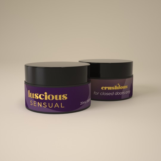 MASSAGEKERZE LUSCIOUS MIT PHEROMONEN UND SINNLICHE AROMEN 20ML CRUSHIOUS