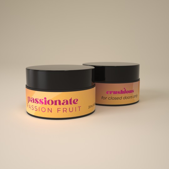 CANDELA DA MASSAGGIO PASSIONATE CON FEROMONI E PROFUMO DI FRUTTA DELLA PASSIONE 20 ML CRUSHIOUS