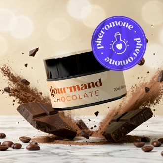CANDELA DA MASSAGGIO GOURMAND CON FEROMONI E PROFUMO AL CIOCCOLATO 20 ML CRUSHIOUS