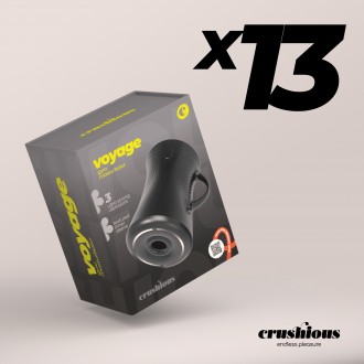 13ER-PACK ULTRA-LEISTUNGSSTARKER MASTURBATOR VOYAGE CRUSHIOUS