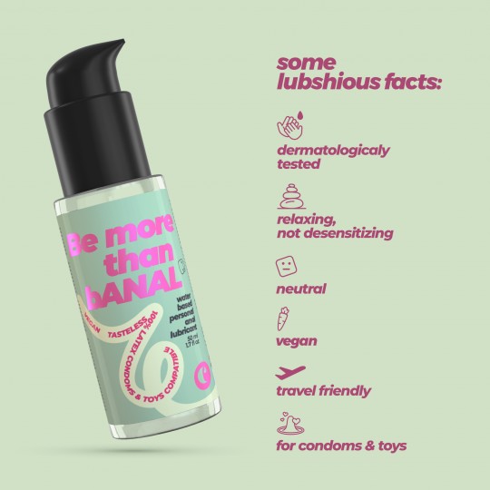 LUBRIFICANTE PARA USO ANAL 50 ML CRUSHIOUS