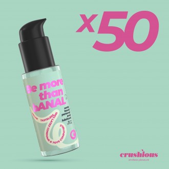 PACK OF 50 CRUSHIOUS ANAL USE LUBRICANTS 50 ML