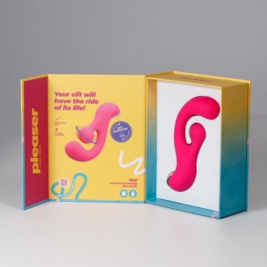 PLEASER VIBRADOR CON ESTIMULACIÓN GIRATORIA CRUSHIOUS