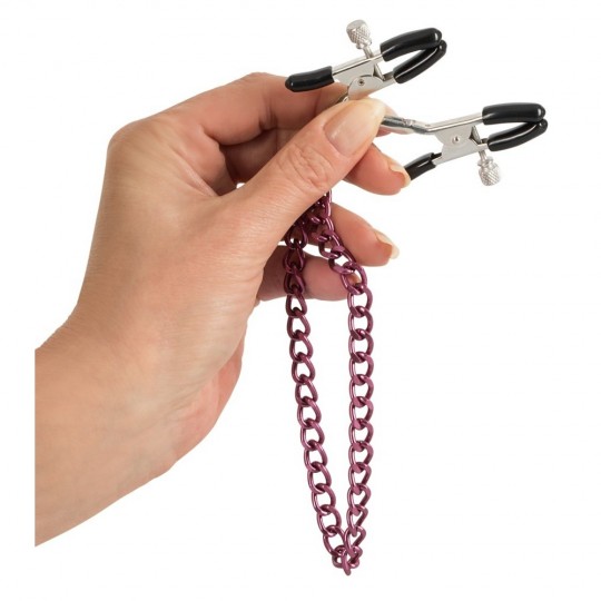 NIPPLE CLAMPS WITH CHAIN