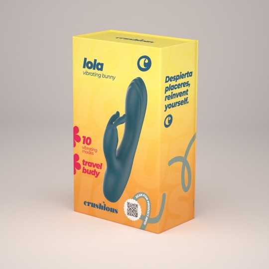 MINI VIBRADOR CONEJO LOLA CRUSHIOUS
