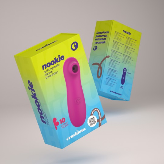 NOOKIE ESTIMULADOR CLITORIANO RECARREGÁVEL CRUSHIOUS