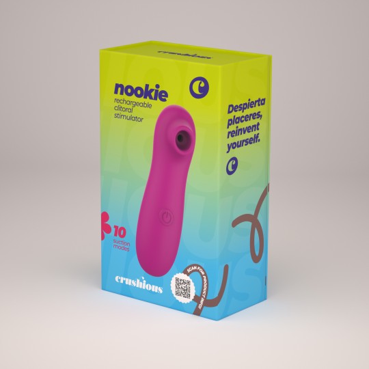 CRUSHIOUS NOOKIE RECHARGEABLE CLITORAL STIMULATOR