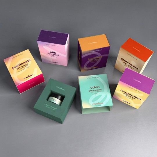 PACK 5 + 1 GRÁTIS VELAS DE MASSAGEM MULTIAROMAS COM FEROMONAS 20ML CRUSHIOUS