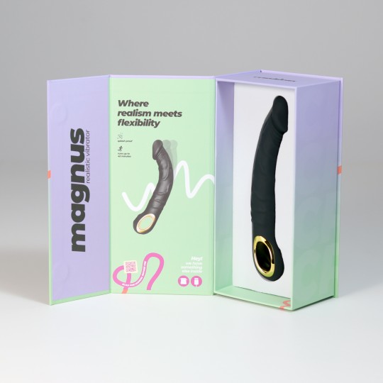 VIBRATEUR FLEXIBLE MAGNUS BEND NOIR CRUSHIOUS