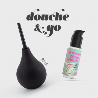 DOUCHE & GO DUCHA ANAL 90ML CON LUBRICANTE ANAL 50ML CRUSHIOUS