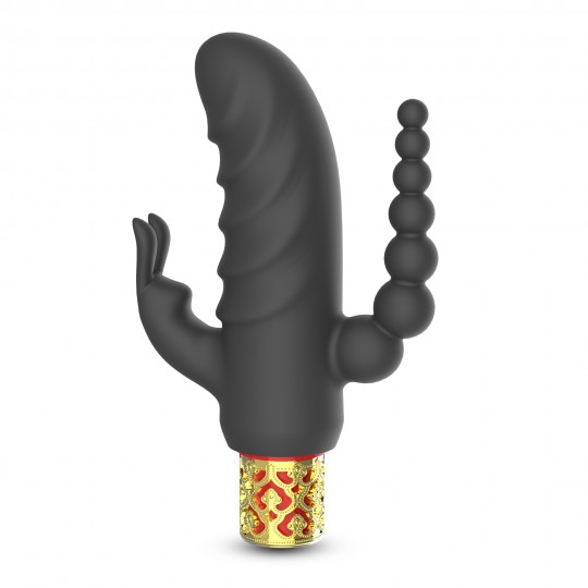 ROMANOV VIBRATEUR CLASSIQUE AVEC MANCHON EN SILICONE AMOVIBLE CRUSHIOUS