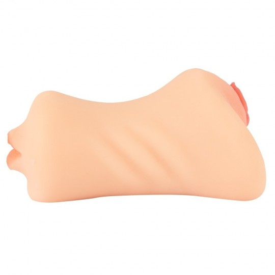 MOUTH, VAGINA &amp; ASS MASTURBATOR