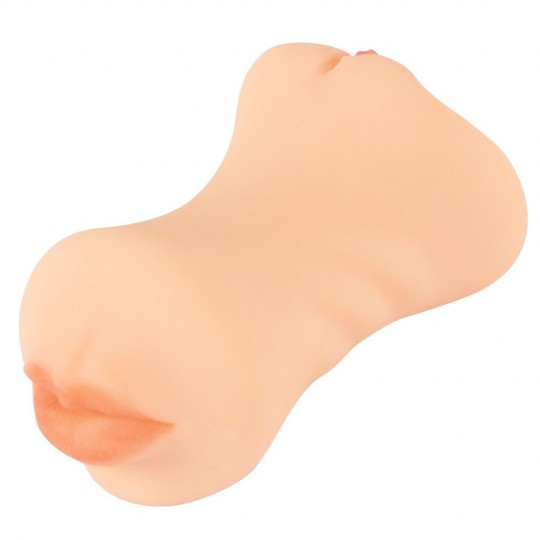 MOUTH, VAGINA &amp; ASS MASTURBATOR