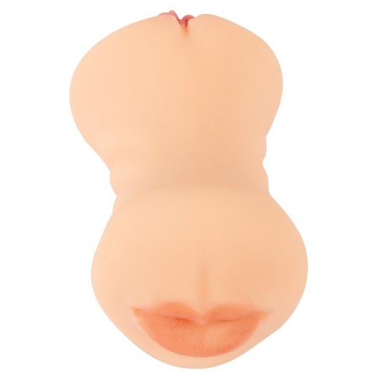 MOUTH, VAGINA &amp; ASS MASTURBATOR