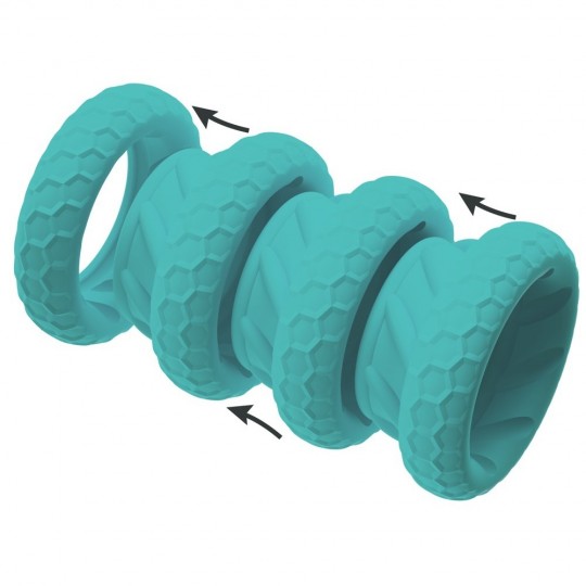 3-IN-1 COCK &amp; BALL RING SET