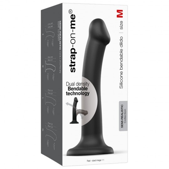 DUAL DENSITY BENDABLE DILDO