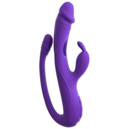 RABBIT VIBRATOR WITH G-SPOT/ANAL TICKLER