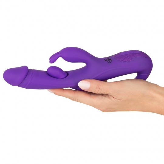 RABBIT VIBRATOR WITH G-SPOT/ANAL TICKLER