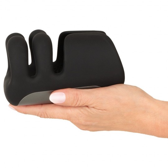 PULSATING &amp; VIBRATING MASTURBATOR WITH OPENING &amp; CLOSING ARMS