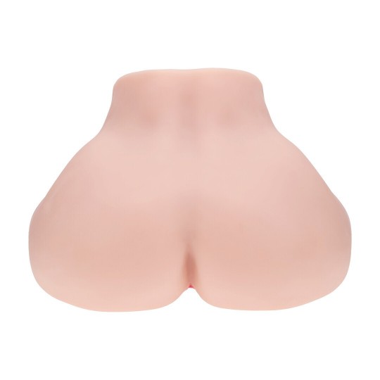 BODYFORMS - VERA DAWN - DUAL ENTRY VIBRATING MASTURBATOR - 6,3 KG / 14.1 LBS - FLESH