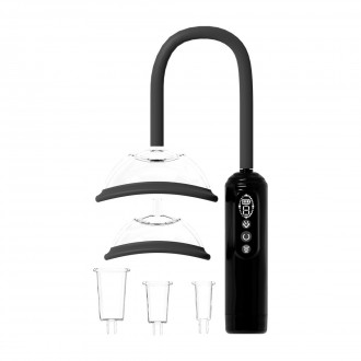 AUTOMATIC VAGINA BREAST AND NIPPLE PUMP - BLACK