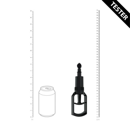 MANUAL VAGINA PUMP - BLACK - TESTER
