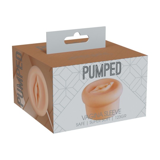 VAGINA PUMP SLEEVE - 123 GR - FLESH