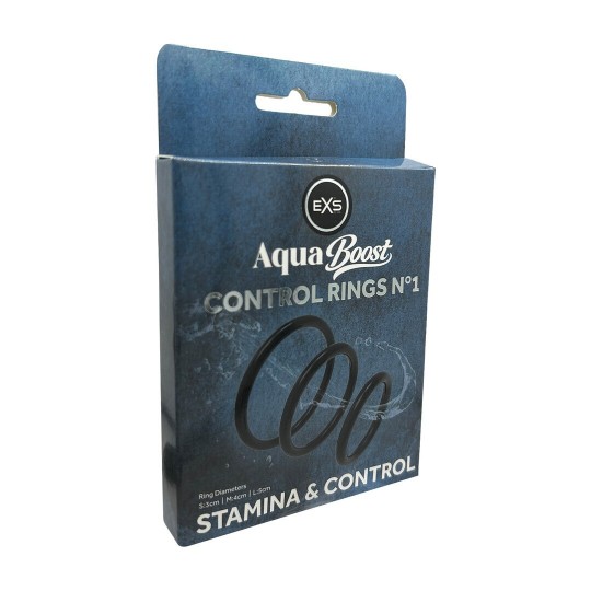 EXS AQUABOOST - CONTROL RINGS (S/M/L) - BLACK
