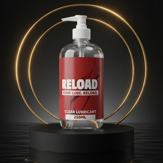 RELOAD BY EXS - CLEAR WATERBASED LUBRICANT - 8.4 FL OZ / 250 ML