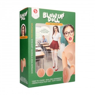 SEX TEACHER - BLOWUP DOLL - VAGINAL AND ANAL