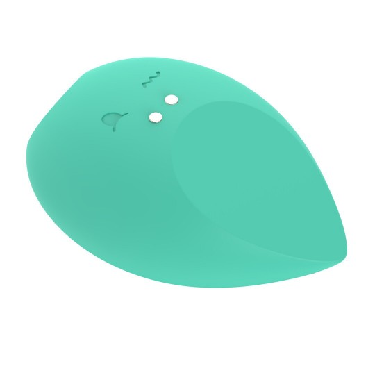 GEMMA - 2 IN 1 LICKING AND CLITORAL VIBRATOR - GREEN