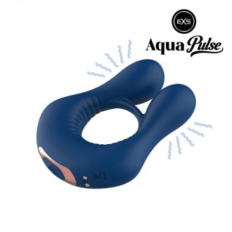 EXS AQUAPULSE - POSEIDON - VIBRATING PERFORMANCE RING - BLUE