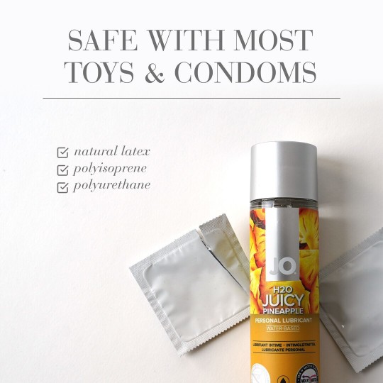 H2O - JUICY PINEAPPLE - WATERBASED LUBRICANT - 1 FL OZ / 30 ML