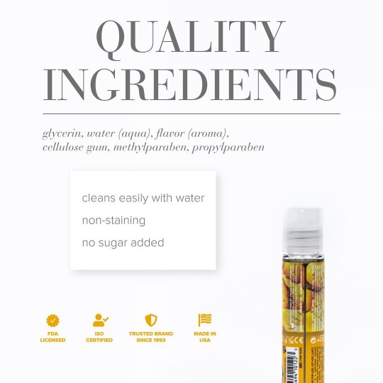 H2O - JUICY PINEAPPLE - WATERBASED LUBRICANT - 1 FL OZ / 30 ML