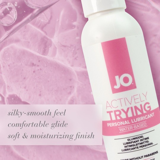 ACTIVELY TRYING (TTC) - PARABEN-FREE WATERBASED LUBRICANT - 4 FL OZ / 120 ML