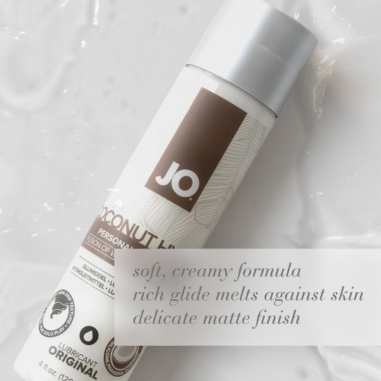 COCONUT HYBRID - WATERBASED AND COCONUT OIL LUBRICANT - 4 FL OZ / 120 ML