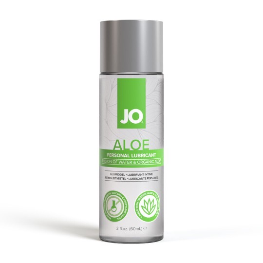 ALOE - WATERBASED AND ORGANIC ALOE LUBRICANT - 2 FL OZ / 60 ML