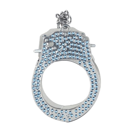 HEAVY-DUTY DIAMOND HANDCUFFS - BLUE