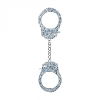 HEAVY-DUTY DIAMOND HANDCUFFS - BLUE