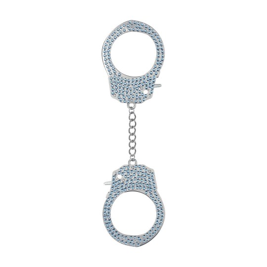HEAVY-DUTY DIAMOND HANDCUFFS - BLUE
