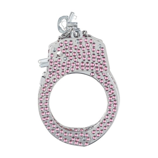 HEAVY-DUTY DIAMOND HANDCUFFS - PINK