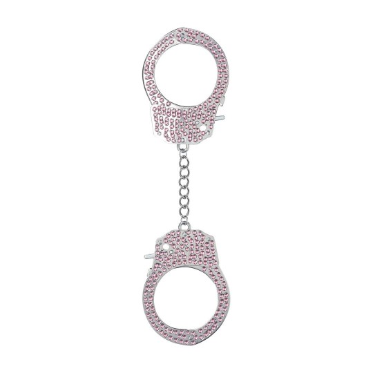 HEAVY-DUTY DIAMOND HANDCUFFS - PINK