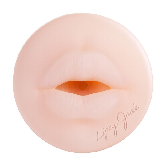 METALLIX - LIPSY JADE - TORCH MASTURBATOR - MOUTH - 570G - GREEN/FLESH