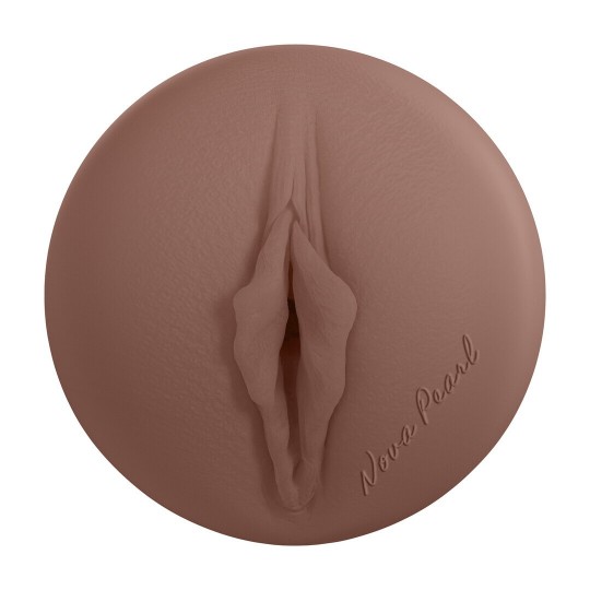 METALLIX - NOVA PEARL - VIBRATING TORCH MASTURBATOR - PUSSY - 590G - SILVER/BROWN