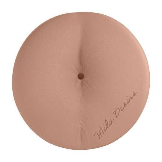 METALLIX - MILA DESIRE - VIBRATING TORCH MASTURBATOR WITH SUCTION - ASS - 660G - ROSE GOLD/TAN