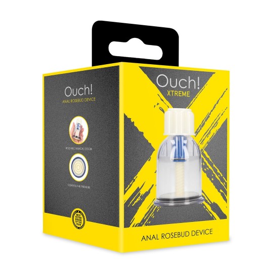 ANAL ROSEBUD DEVICE - TRANSPARENT