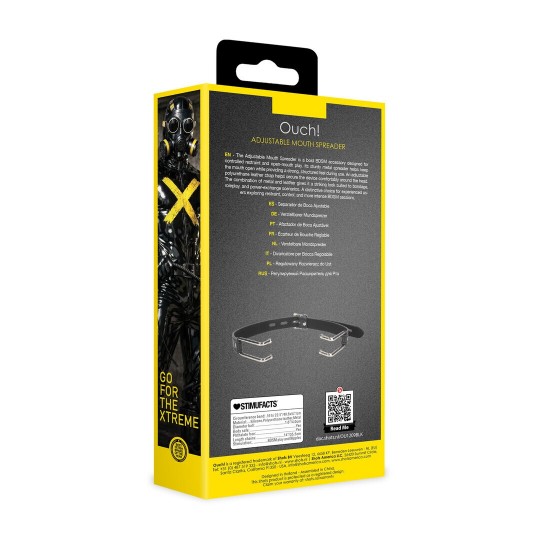 ADJUSTABLE MOUTH SPREADER - BLACK