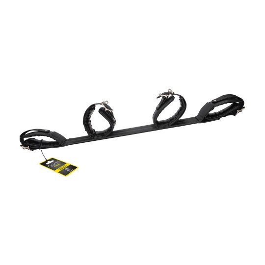 ANKLE AND WRIST SPREADER BAR - BLACK